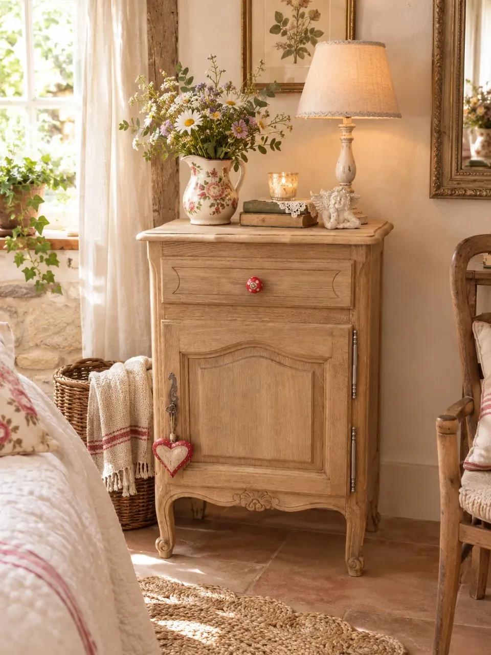 Joli buffet confiturier CHENE MASSIF ! Superbe  meuble vintage